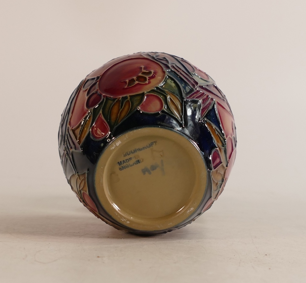 Moorcroft Finch and Berry ginger jar, height 10cm - Image 2 of 2