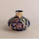 Moorcroft Saffron Crocus bud vase, signed Emma Bossons, 77/150, dated 2003, slight crazing,