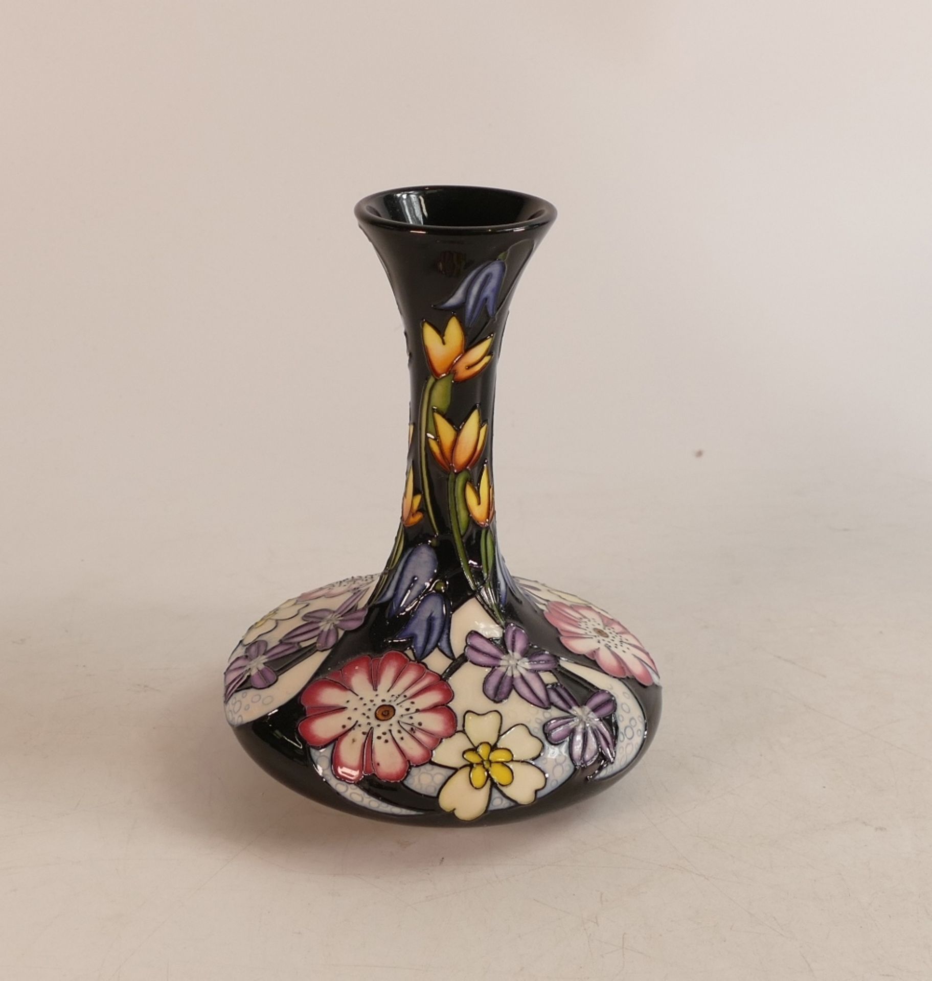 Moorcroft Faithful vase by Vicky Lovatt, number 53, dated 2015, signed, height 16cm