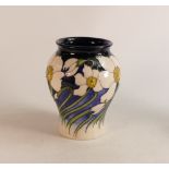 Moorcroft ' Spring Breeze' pattern baluster shape vase, Trial piece, dated 1/12/15. Approx 18cm.