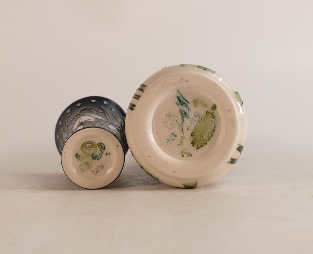 Moorcroft Snow Fairy Jug and small vase, height of tallest 19cm. - Image 2 of 2