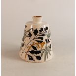 Moorcroft Vase, painted with the 'Parsley' design by Emma Bossons, of sloping conical shape,