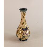 Moorcroft vase decorated in the sweet Thief design. Numbered edition, dated 19/2/01, signed Rachel