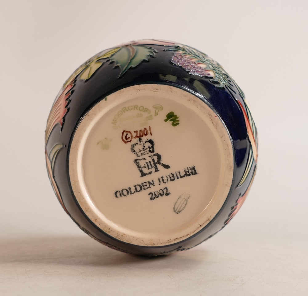 Moorcroft Golden Jubilee ginger jar, dated 2019, height 15cm - Image 2 of 2