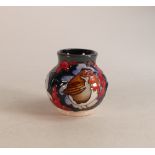 Moorcroft Brave Sir Robin vase: Designed by Vicky Lovatt. Height 10cm