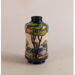 Moorcroft Collectors Club woodland themed vase, number 55, signed Rachel Bishop, dated 2016,