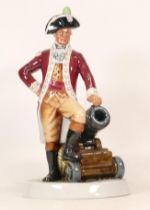 Royal Doulton Character Figure Officer Of The Line HN2733