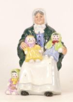 Royal Doulton Character Figure The Rag Doll Seller HN2944
