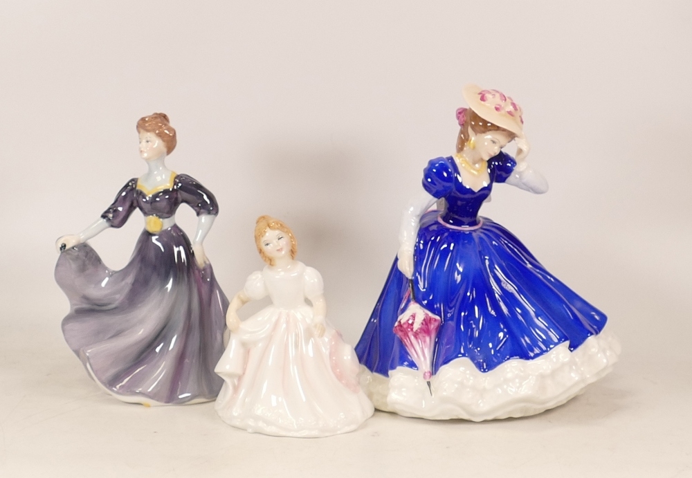 Royal Doulton lady figures to include Amanda HN2996, Jacqueline HN2333 and Mary HN3375 (3)