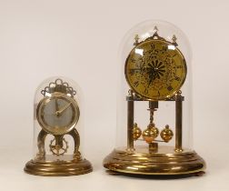 Two domed anniversary clocks to include one President Quartz exmaple and Schatz (2)