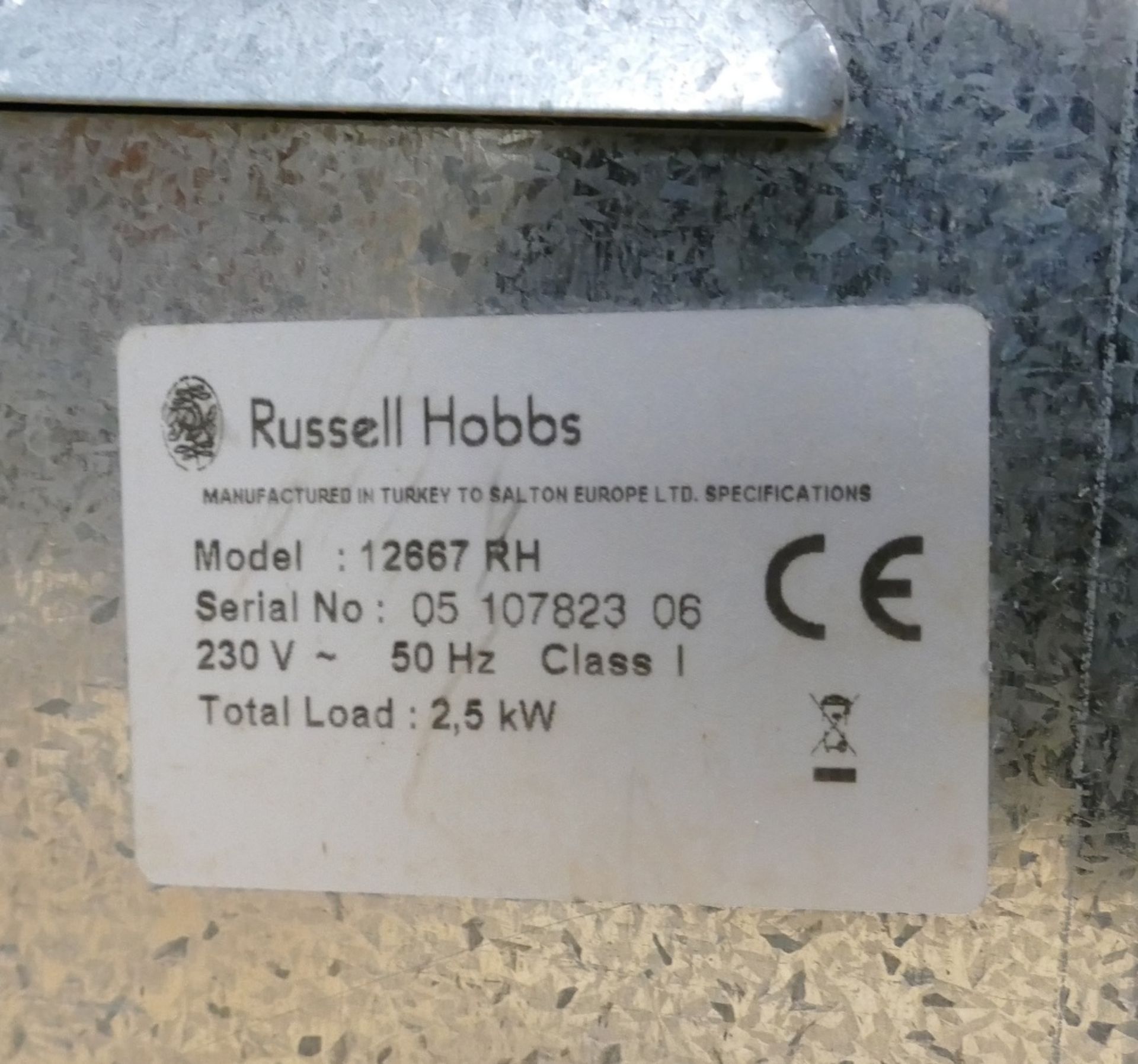 Russell Hobbs Mini Oven (with hob) - Image 2 of 3
