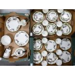 A Large Collection of Collingwood Teaware to include Teapot, Cups and Saucers, Milk Jug and Open