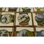 A collection of Coalport, Royal Doulton, etc aircraft themed decorative wall plates