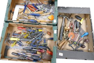 A large Collection of used DIY Handtools (3 tray)