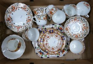 Royal Stuart Spencer Steven Teaware to include Cups, Saucers, Plates, Milk Jug, Sugar Bowl etc. (1