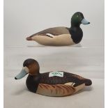 Royal Doulton - Wildfowl Counterfeit by Leon Ward models of a Greater Scaup (female) HN3517 &