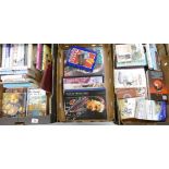 A large collection of Traveller & similar theme hardback & softback books (3 trays)