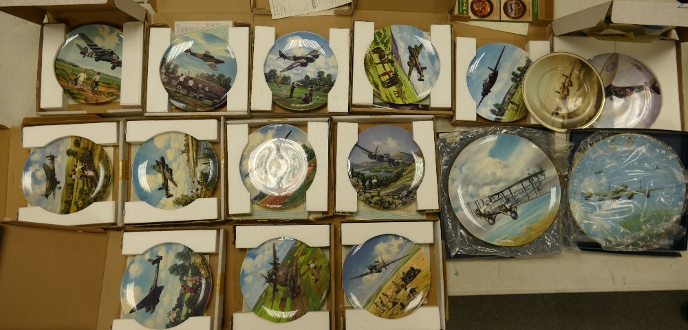 A collection of Coalport, Royal Doulton, etc aircraft themed decorative wall plates - Image 2 of 2