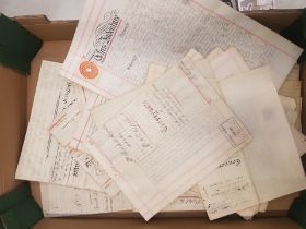 An interesting collection of Indenture/Mortgage documents with local interest dating to the 19th and