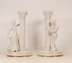 The Romeo and Juliet candlesticks