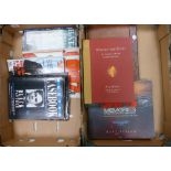 A collection of Movie Related Books including Jaws, Winnie The Pooh, James Bond etc (2 trays)