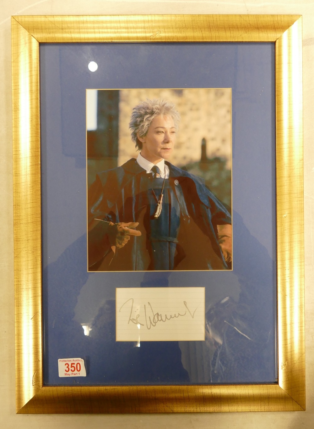 Zoë Wanamaker as Madam Rolanda Hooch signed print