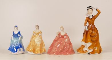 A collection of Lady Figures to include Coalport Natalie, Taking The Air & Michelle together with