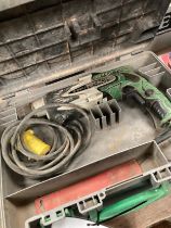 Hitachi rotary hammer drill and Makita nail gun