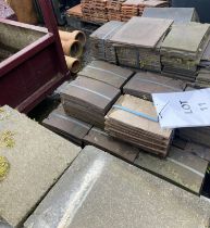 3 pallets of various new roof tiles - various sizes