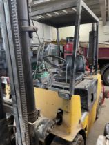 Propane Simplex fork lift truck - 5,813 hours. BKC GV20. PLEASE NOTE: This is to be retained until