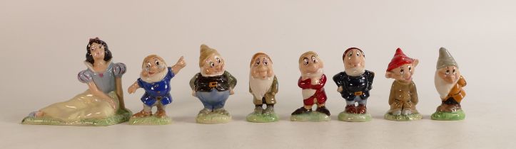 Wade Snow White & The Seven Dwarfs. These items form part the collection of Thomas Colclough, a