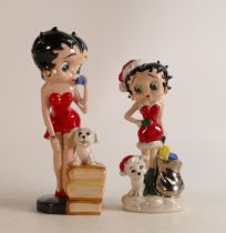 Wade Betty Boop limited edition figures I Called to say I Love You and Bonanza Special Christmas