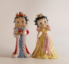 Wade Betty Boop limited edition figures Princess and Premier Jubilee. With Certificates (2)