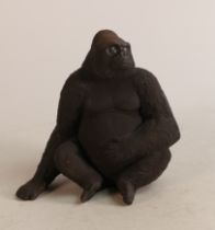 Wade Figure of Gorilla from the World of Survival Series in Black Matte. These items form part the