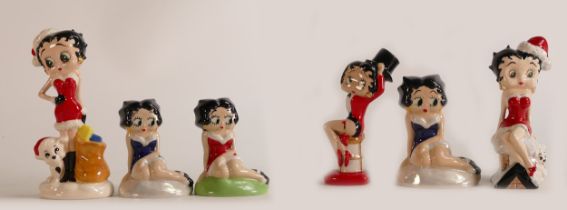 Wade Betty Boop figures Ring Master, Christmas Cheer, Christmas Time, Wisconsin 1997, Betty Boop