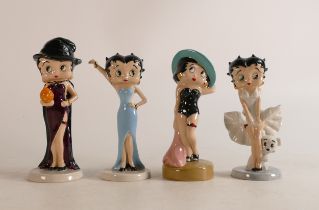 Wade Betty Boop limited edition figures to include Halloween 2007, Elegant Betty, Beach Belle and