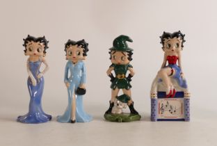 Wade Betty Boop limited edition figures to include Material Girl Special Edition, Uptown Girl, St