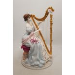 Royal Worcester figure 'Music'.