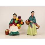 Royal Doulton figures The Old Balloon Seller HN1315 and The Orange Lady HN1953 (2)