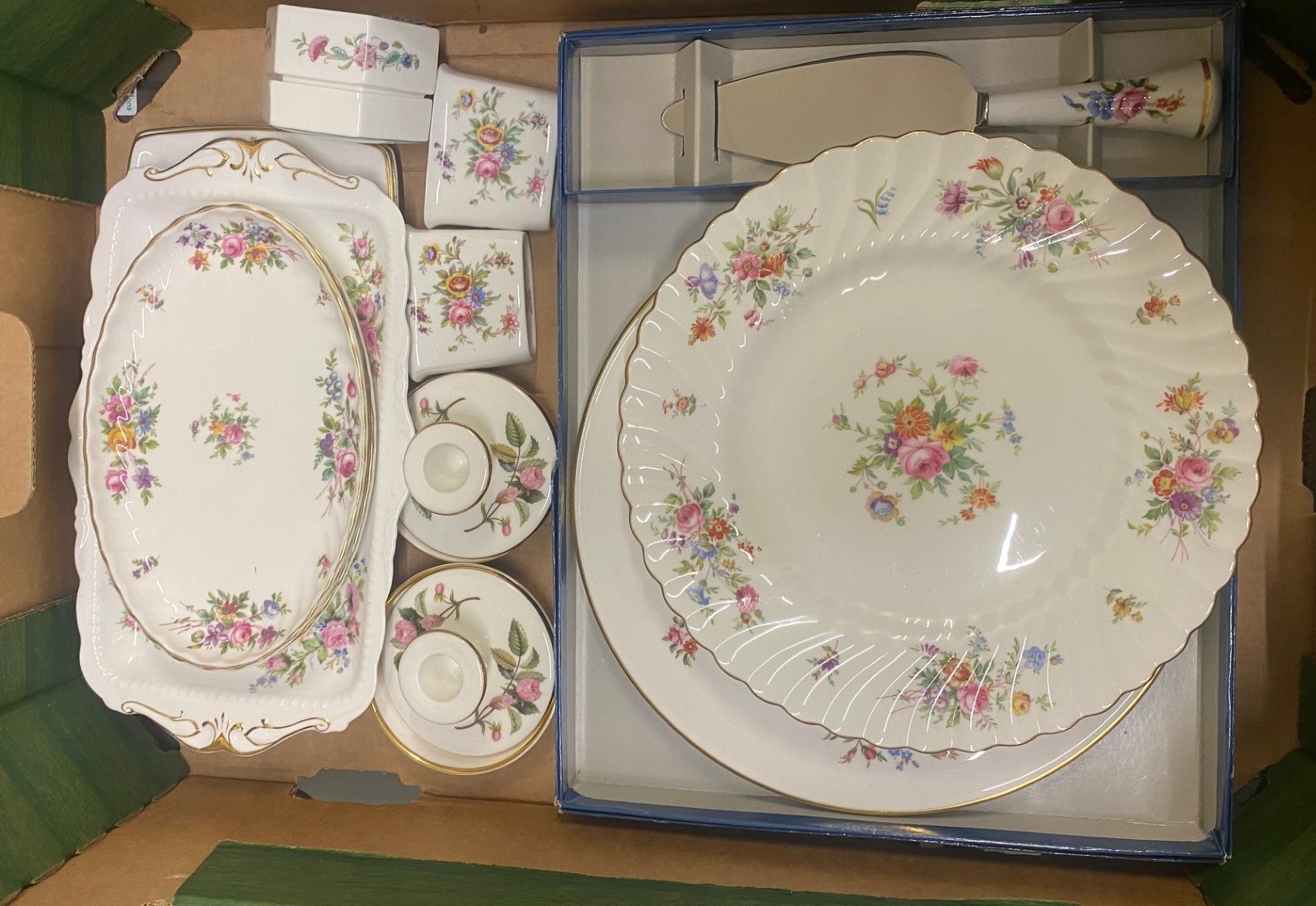 A Collection of Dinnerware and Ceramic Items to include Royal Albert Moss Rose, Minton Marlow,