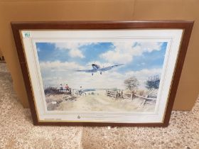 Three Aviation Prints to include After Noon by John Young G.Av.A together with First Solo and Friday