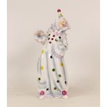 Coalport clown figurine. Height 24cm