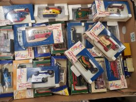 A collection of Lledo Days Gone boxed advertising vehicles approx 22 (1 tray).