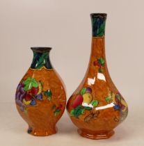 Two Losol Ware Armado vases (2)