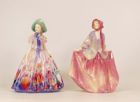 Royal Doulton lady figures Sweet Anne HN1330 and Easter Day HN2039 (restored) (2)