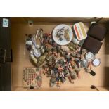 A Mixed Collection of Items to include Shudehill Cowboys & Indians Chess Set, Queen Elizabeth II
