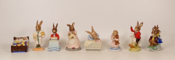 Royal Doulton Bunnykins to include Sleep Time DB13, Happy Birthday DB21, New Baby DB158, Mother