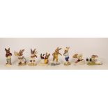 Royal Doulton Bunnykins to include Downhill DB31, Freefall DB41, Homerun DB43, Aussie Surfer