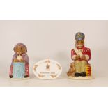 Royal Doulton Toby Bunnykins to include Toy Soldier D7185 (with Cert), Fortune Teller DB7157 (with