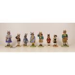 Royal Doulton Bunnykins to include Brownie DB61, Be Prepared DB56, School Boy DB66, School Days